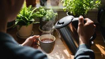 El té negro es recomendado