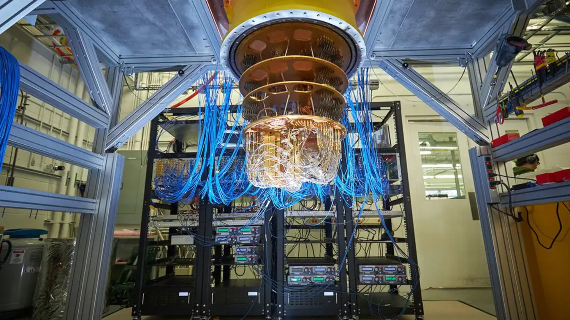 Una computadora cuántica