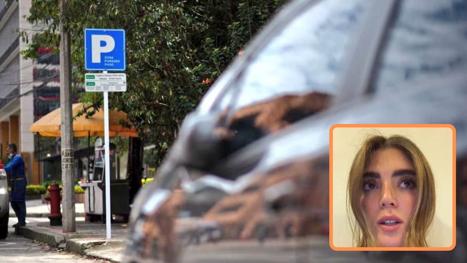 Reconocida creadora de contenido denunció que fue víctima de los ladrones en zona de parqueo pago: “Bogotá está invivible”
