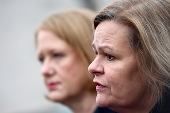 Nancy Faeser, ministra del Interior