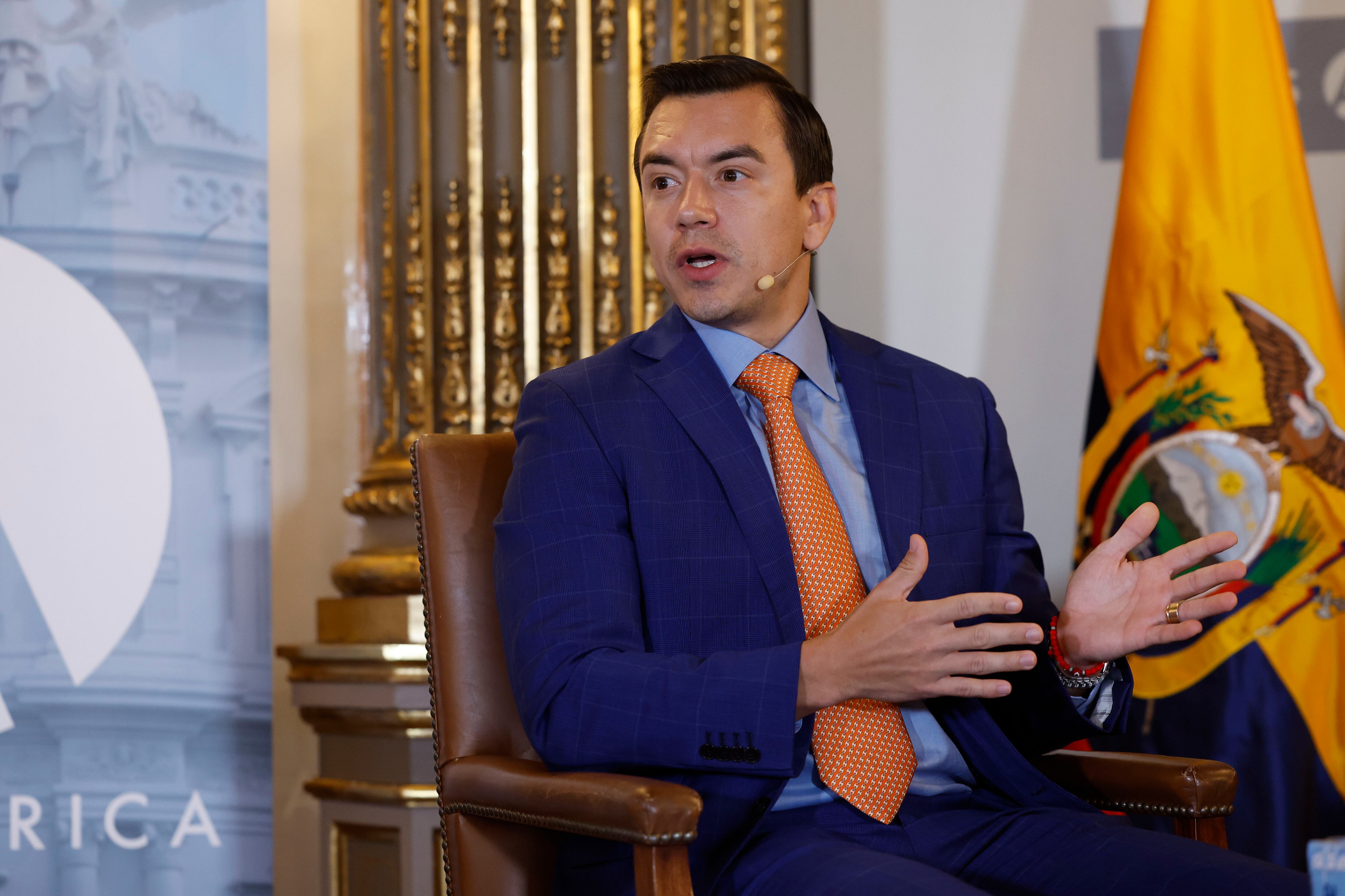 En términos internacionales, el gobierno ecuatoriano reiteró su compromiso de enfrentar a los Grupos Delincuenciales Organizados (GDO) mediante estrategias conjuntas y de largo plazo, en respuesta al crecimiento de actividades criminales que superan las fronteras nacionales (EFE/ Chema Moya)