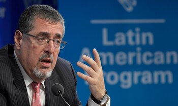 El presidente electo de Guatemala,