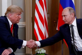 Donald Trump y Vladímir Putin