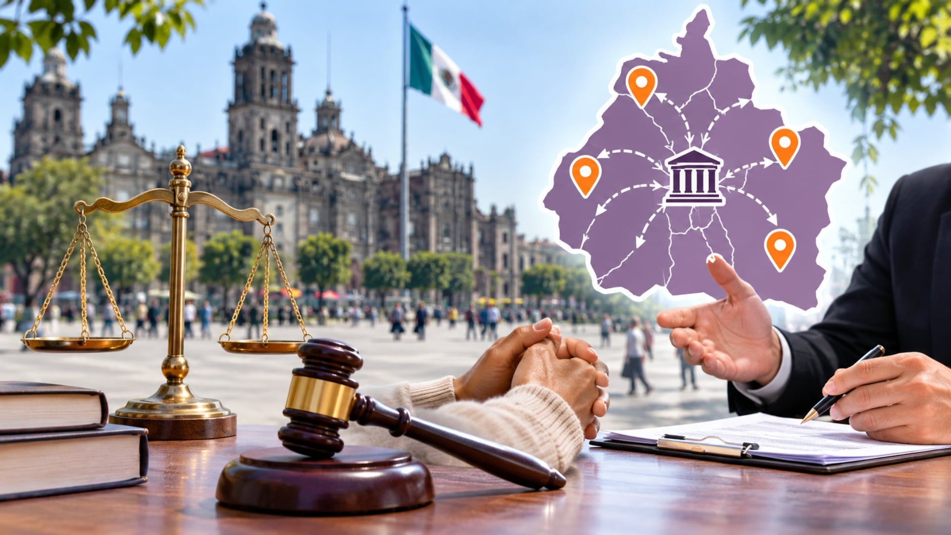 Movimiento Ciudadano pide descentralizar la atención jurídica en la CDMX: estas son sus propuestas