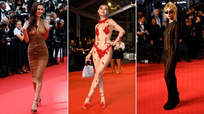 Transparencias en Cannes 2024: los looks más osados de la alfombra roja