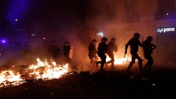 Disturbios en la quinta noche