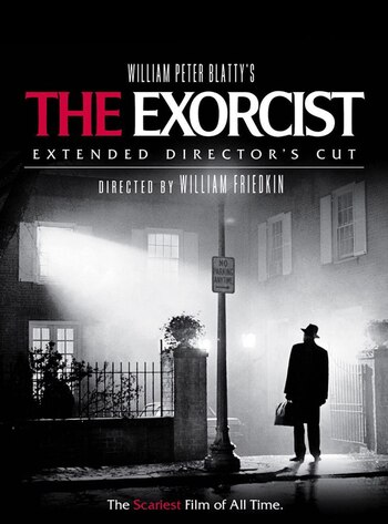 Afiche de "El exorcista" (Capturas de video)