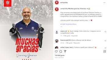 San Martín se despidió de