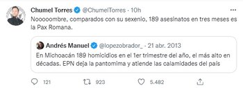 Chumel Torres contra AMLO por asesinato de jesuitas
