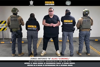 Detención de Jorge Antonio "N". Crédito: FGJEM