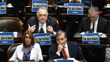 Parte del bloque de diputados