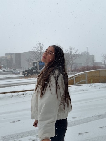 A sus 12 años, Salomé