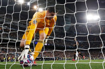 Courtois fue elegido el mejor