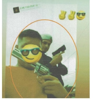 Franco Correa, alias "Cuadrado", soldado