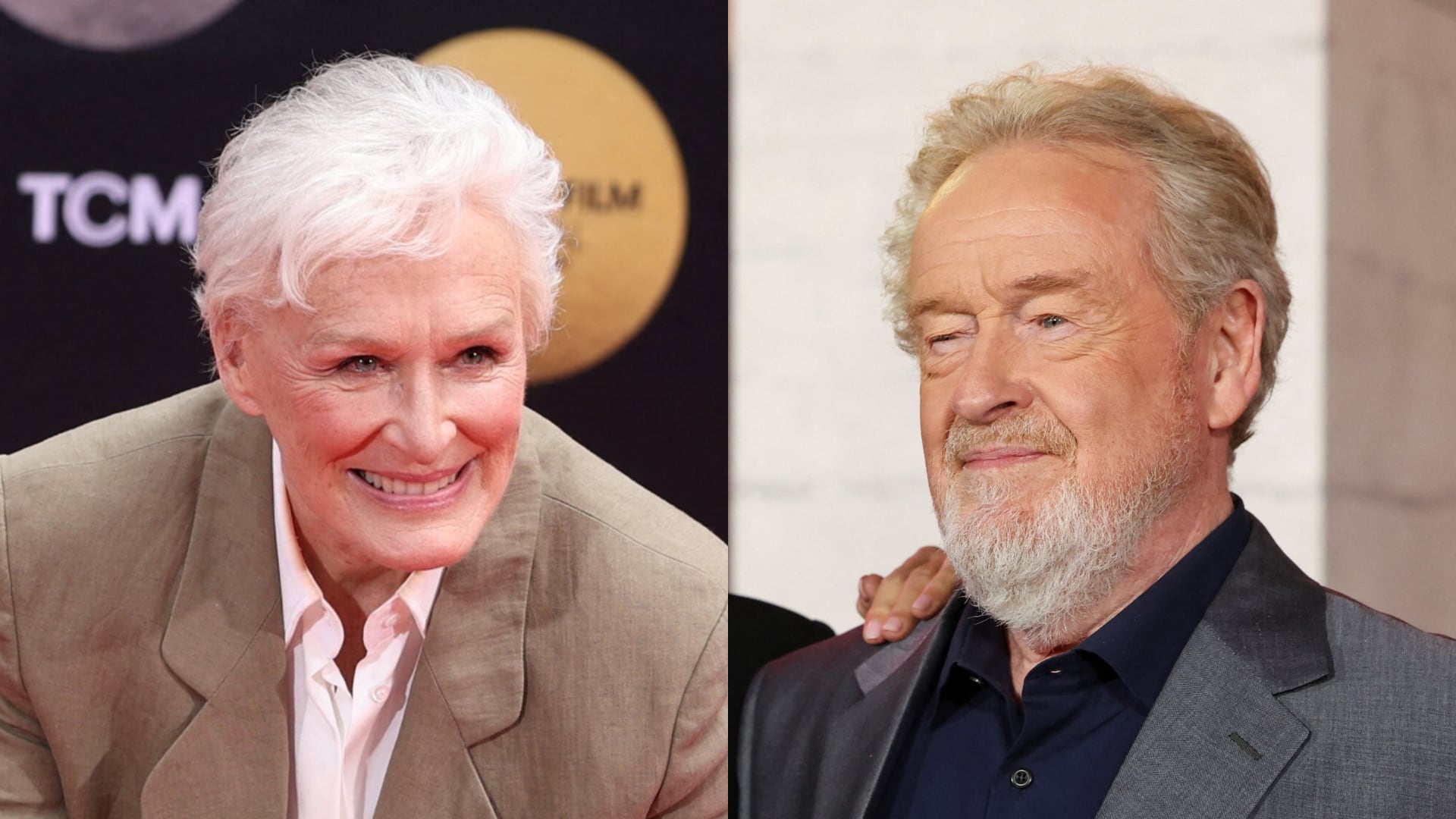 La Academia de Hollywood anunció que Glenn Close y Ridley Scott recibirán premios honorarios. (Reuters)