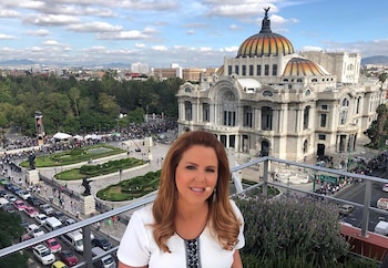 María Celeste viajó a México