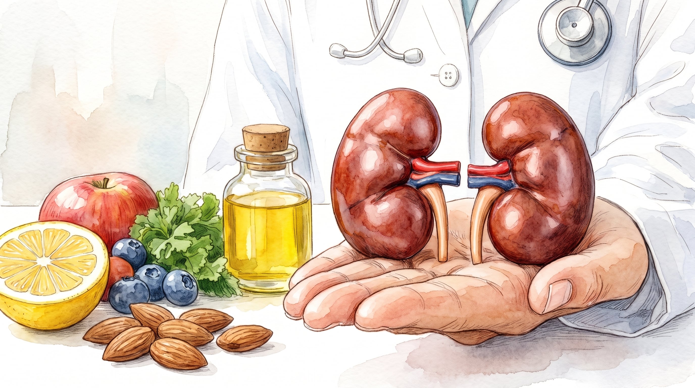 Una colación simple aporta saciedad y puede apoyar el cuidado renal. (Imagen Ilustrativa Infobae)