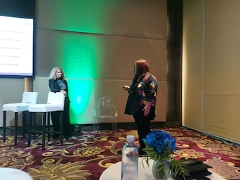 La médica oncóloga pediátrica, Adriana