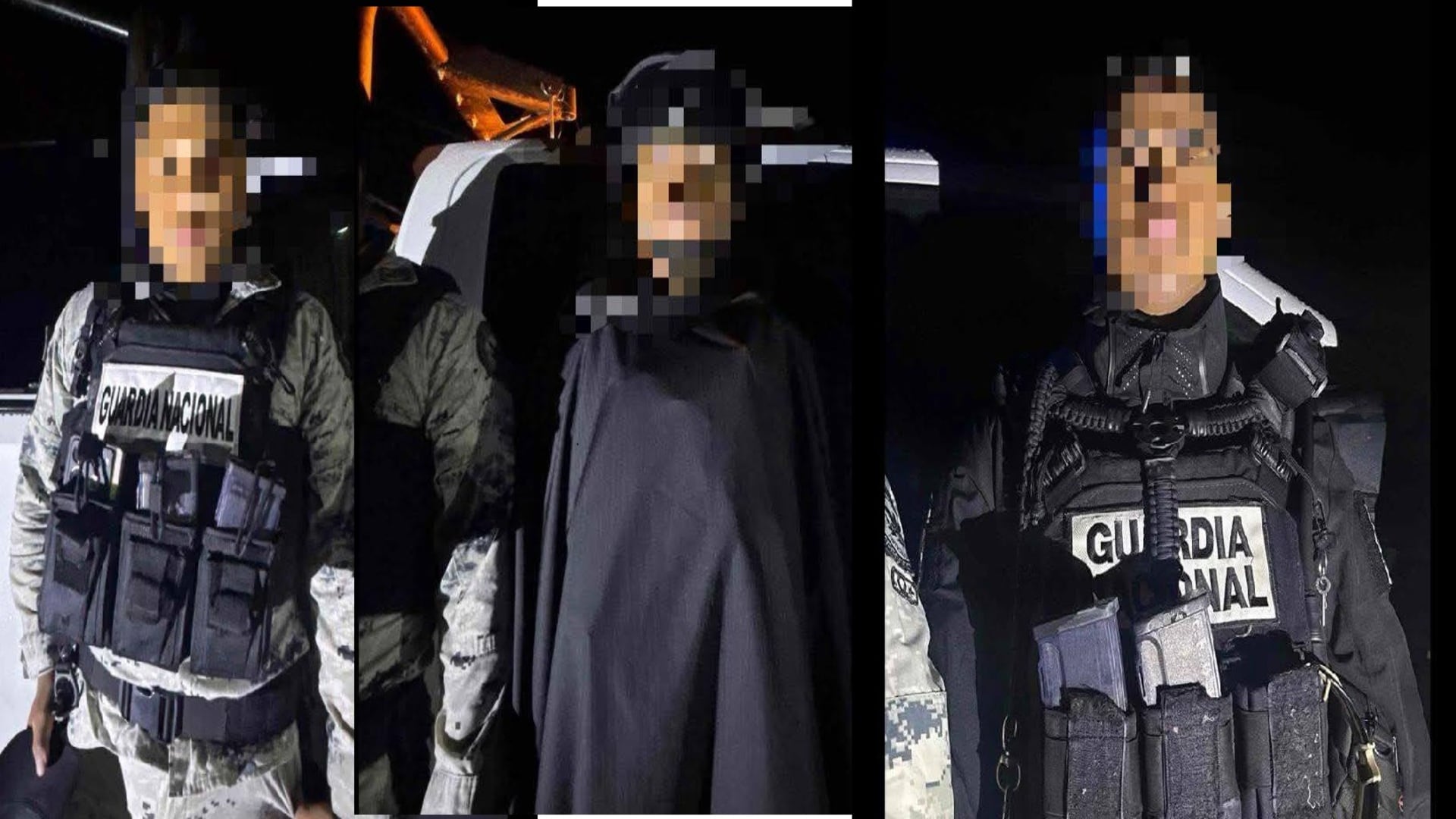 Tras su detención, los 11 elementos de la GN fueron trasladados al Cefereso número 12(Foto: Especial)
