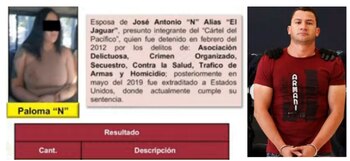 Paloma "N" fue detenida por