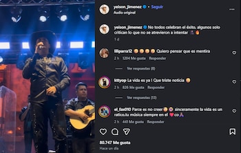 El artista era muy activo