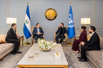 Nayib Bukele, OPS, OMS, tracoma