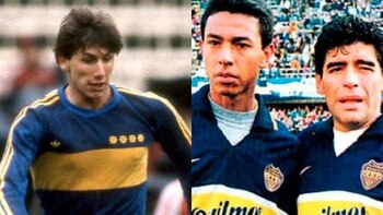 Nolberto Solano y Ricardo Gareca