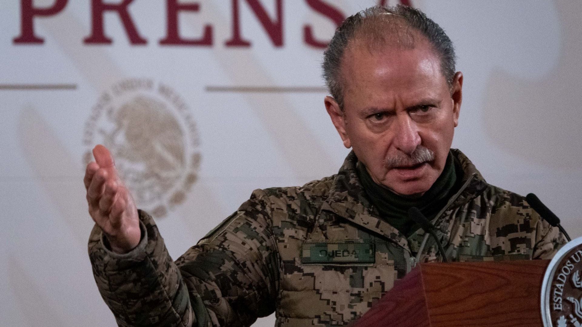 La presidenta afirmó que el almirante entregó información a la Fiscalía, lo que detonó indagatorias por el contrabando de hidrocarburos y derivó en acciones iniciales. FOTO: GALO CAÑAS/CUARTOSCURO.COM