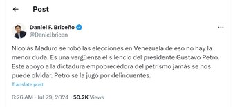 Daniel Briceño habla de