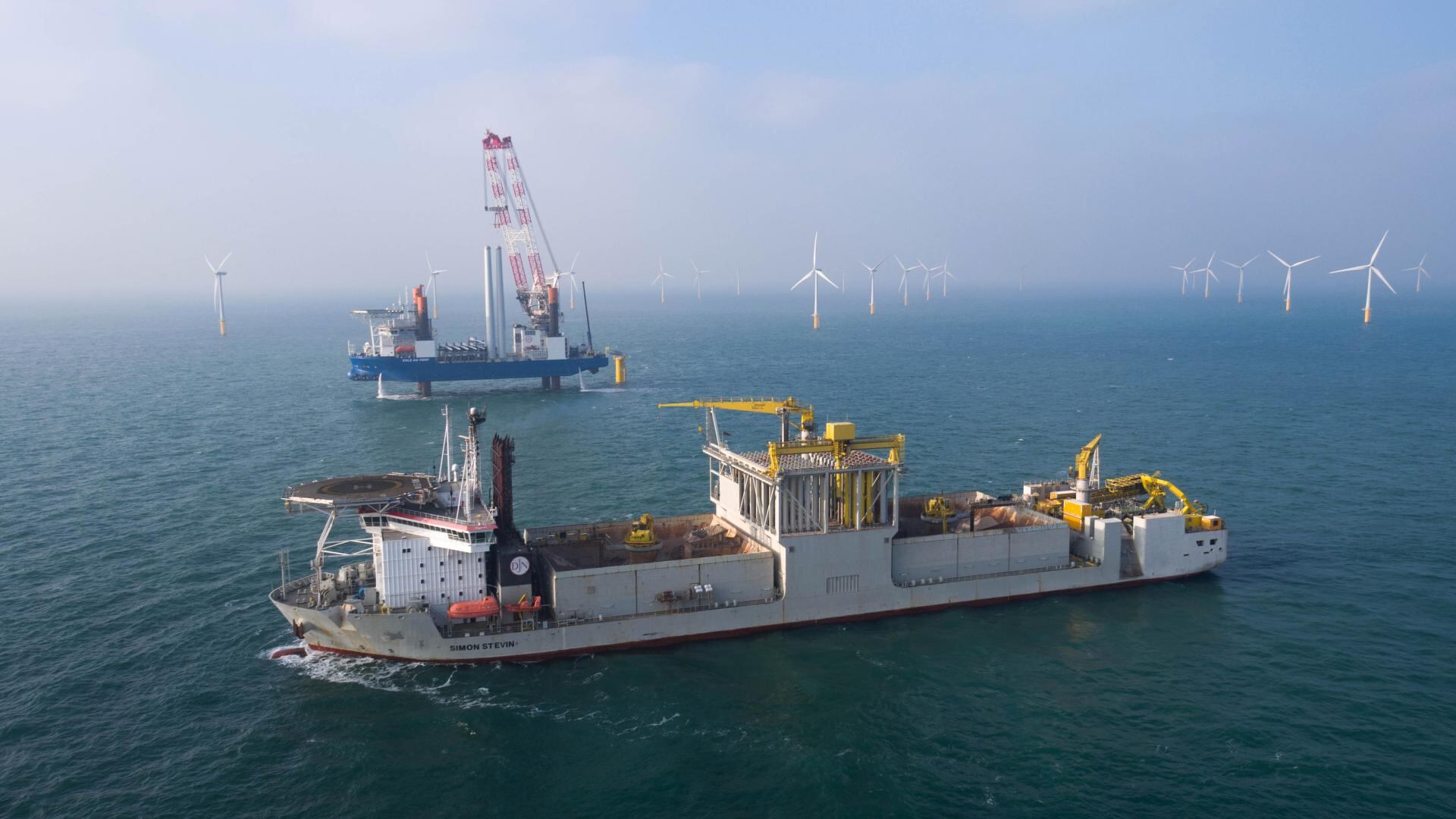 La protección de infraestructuras marinas resulta estratégica para la seguridad energética y económica (Jan De Nul)