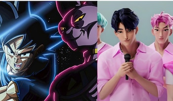 Los usuarios de inteligencia artificial generativa transforman al grupo de K-pop Saja Boys en guerreros Saiyajin de Dragon Ball Super.