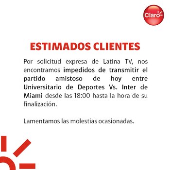 El Inter Miami vs Universitario