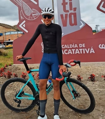 Wilfreth Aguilera, el ciclista que murió en Facatativá