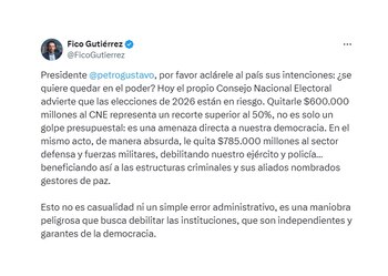 Trino de 'Fico' Gutiérrez por
