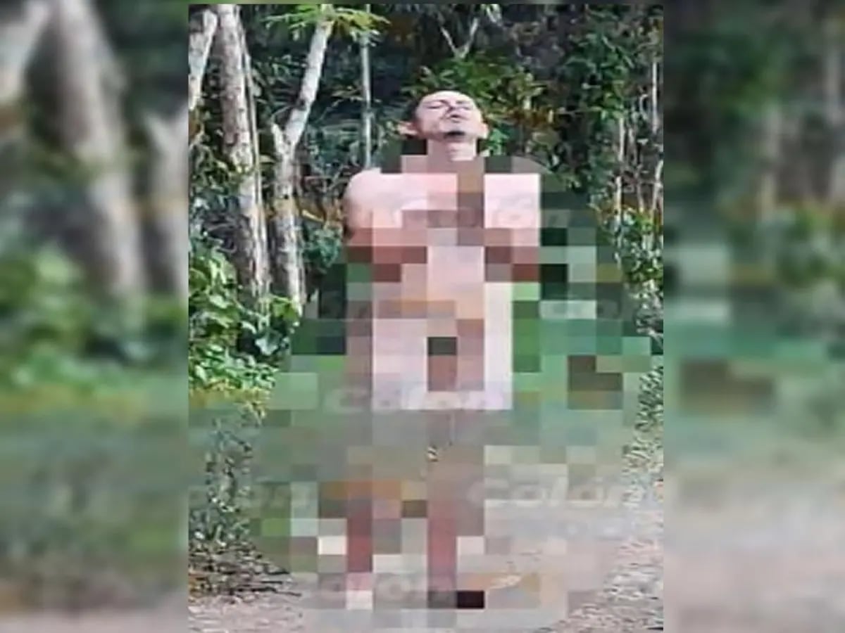 El principal sospechoso fue capturado poco después del crimen por pobladores y agentes policiales. José Efraín Armijo fue trasladado bajo custodia a las instalaciones de la DPI en Colón. (Foto: Redes sociales)