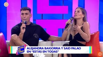 Alejandra Baigorria y Said Palao