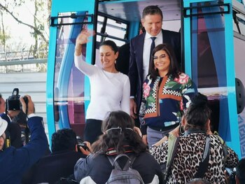 Sheinbaum lanza licitación de Cablebús