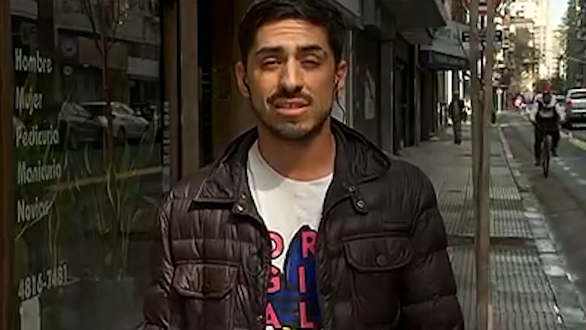 Augusto, el hermano de la víctima