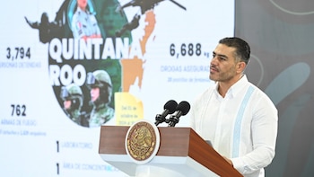 García Harfuch reporta seis detenciones con ficha de Interpol en Quintana Roo