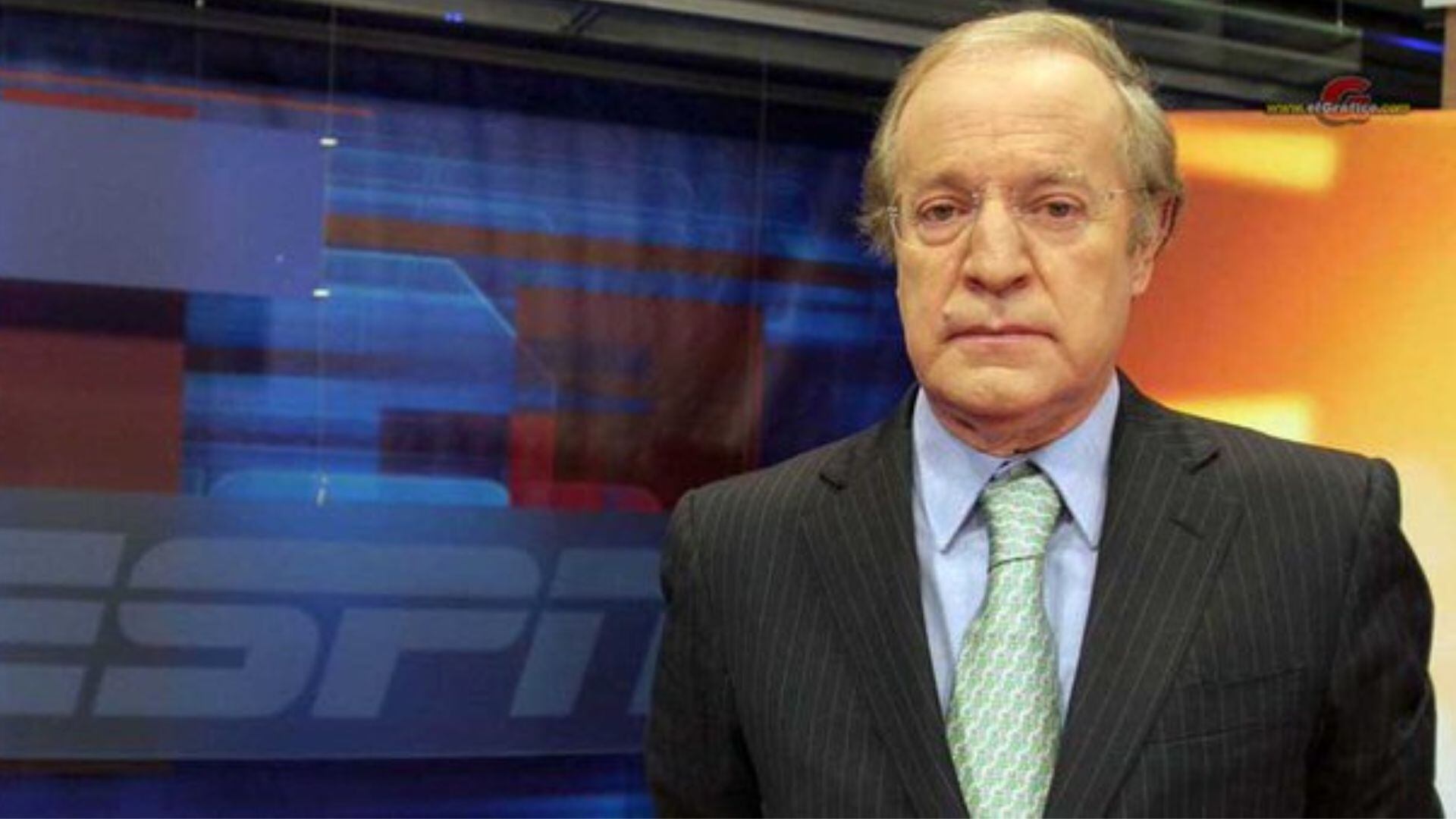 José Ramón Fernández está cerca del retiro, según reveló su hijo Juan Pablo Fernández (Captura ESPN)