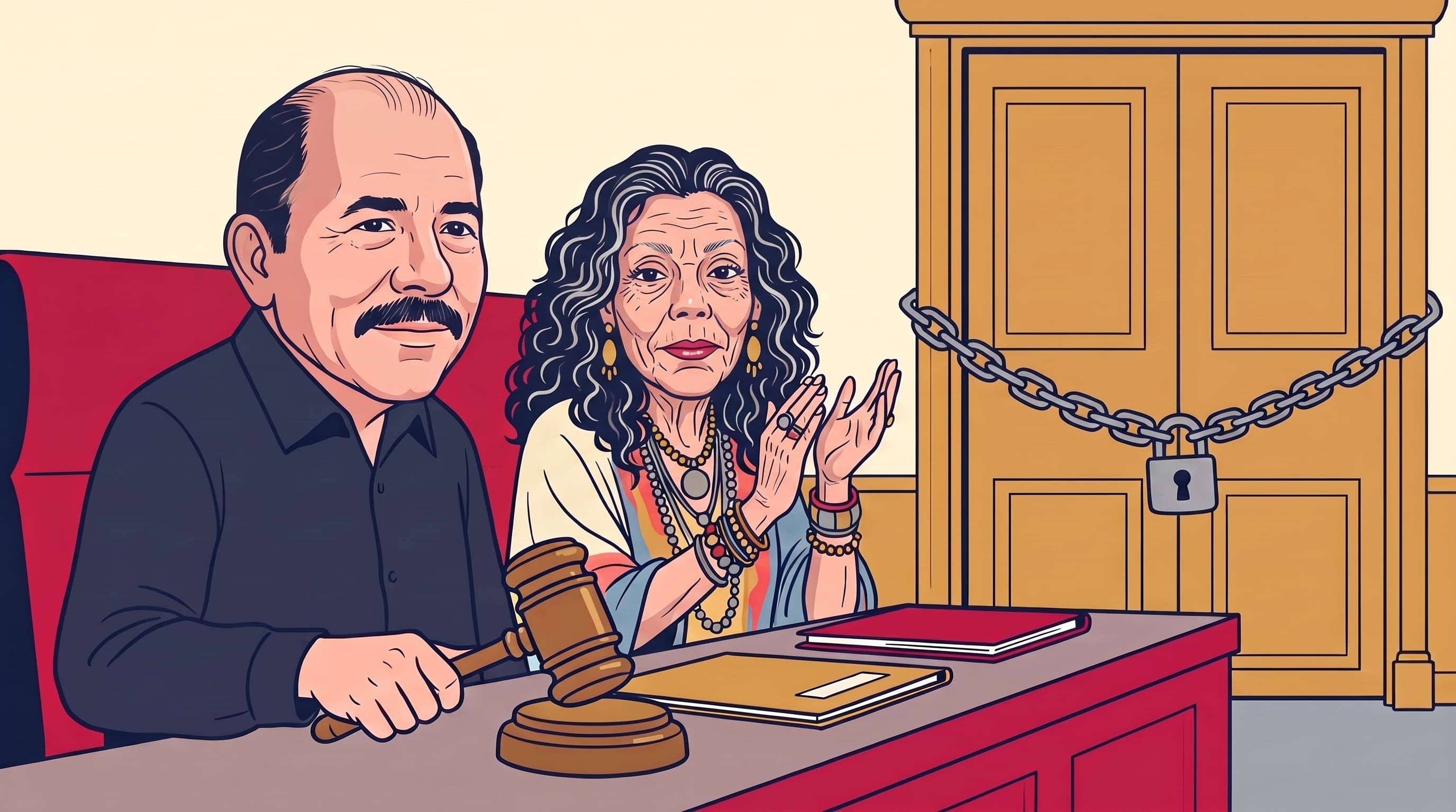 La Circular 2026 obliga a los jueces nicaragüenses a verificar la inscripción oficial de los abogados antes de prestarles cualquier servicio judicial. (Imagen Ilustrativa Infobae)