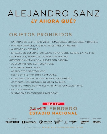 Un cartel informativo detalla la