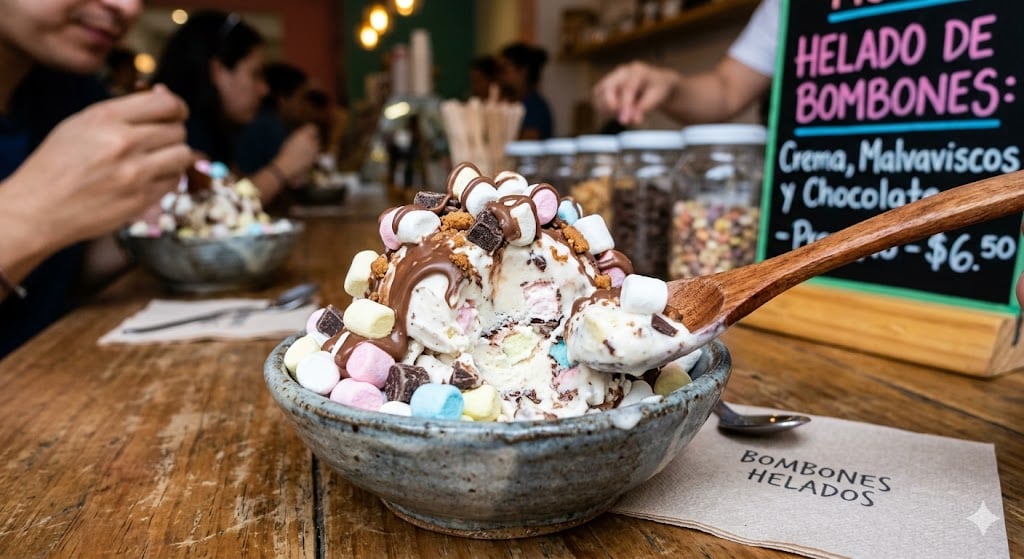 Esta receta destaca por su textura cremosa y su sabor dulce característico. Foto: (Gemini IA)