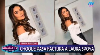 Magaly revela el contenido de cartas notariales enviadas a Laura Spoya por accidente, deudas y presunto incumplimiento de contrato.