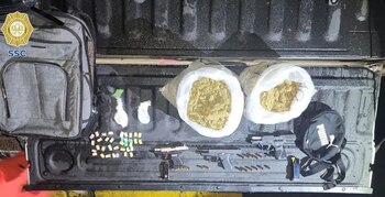 Aseguraron armas y droga a presuntos integrantes de la Unión Tepito. Foto: SSC