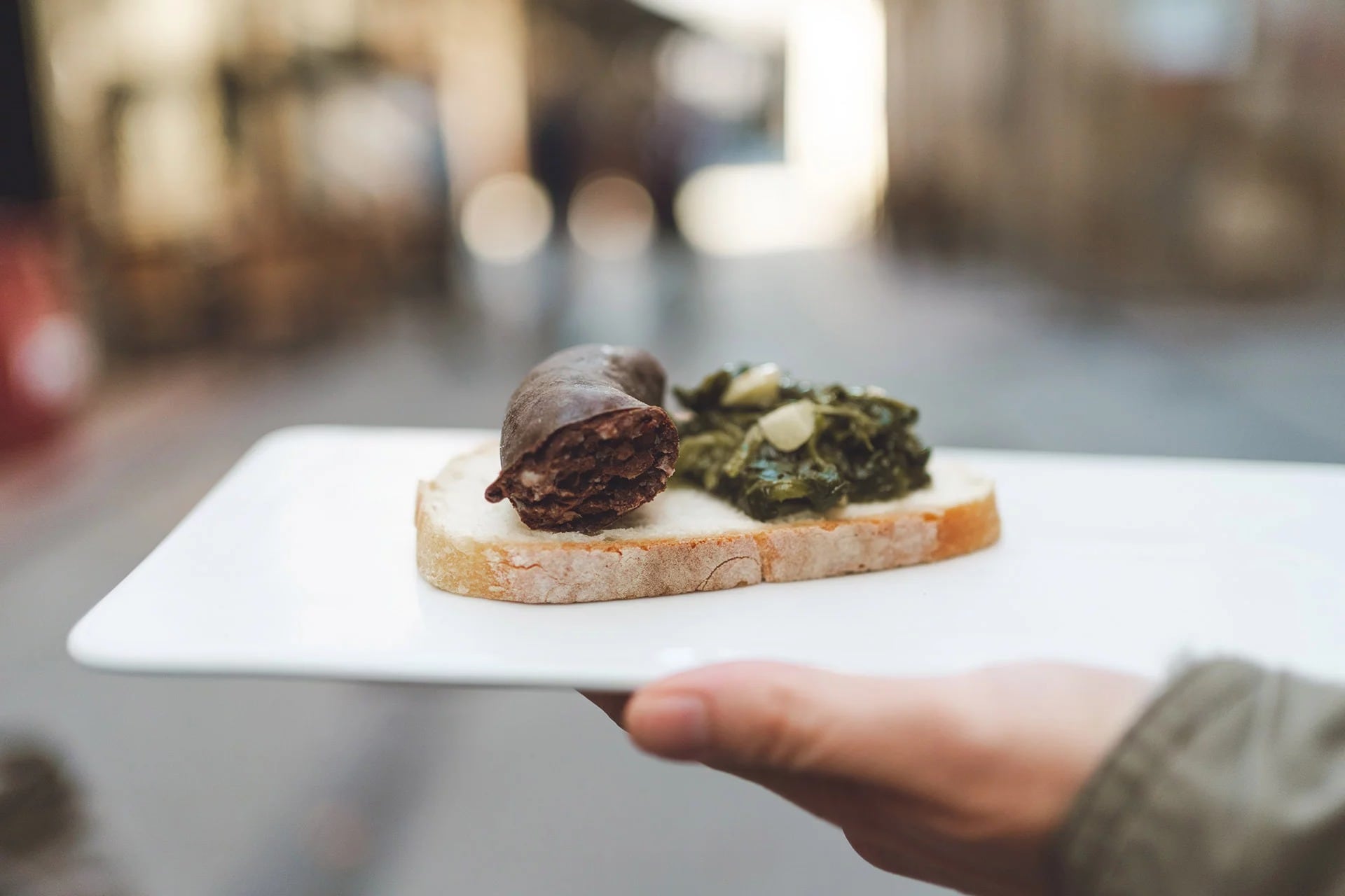 Pincho de morcilla de Beasain (Goierri Turismo)