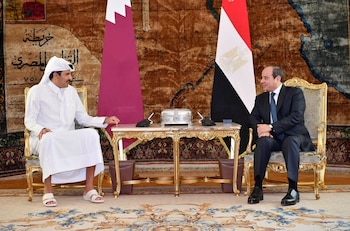 Los líderes de Egipto y Qatar trabajan en formas para detener la escalada actual, así como el sufrimiento de los civiles (REUTERS)