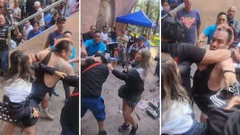 Luchador Máximo protagoniza pelea a golpes con vendedor de máscaras durante función en CDMX