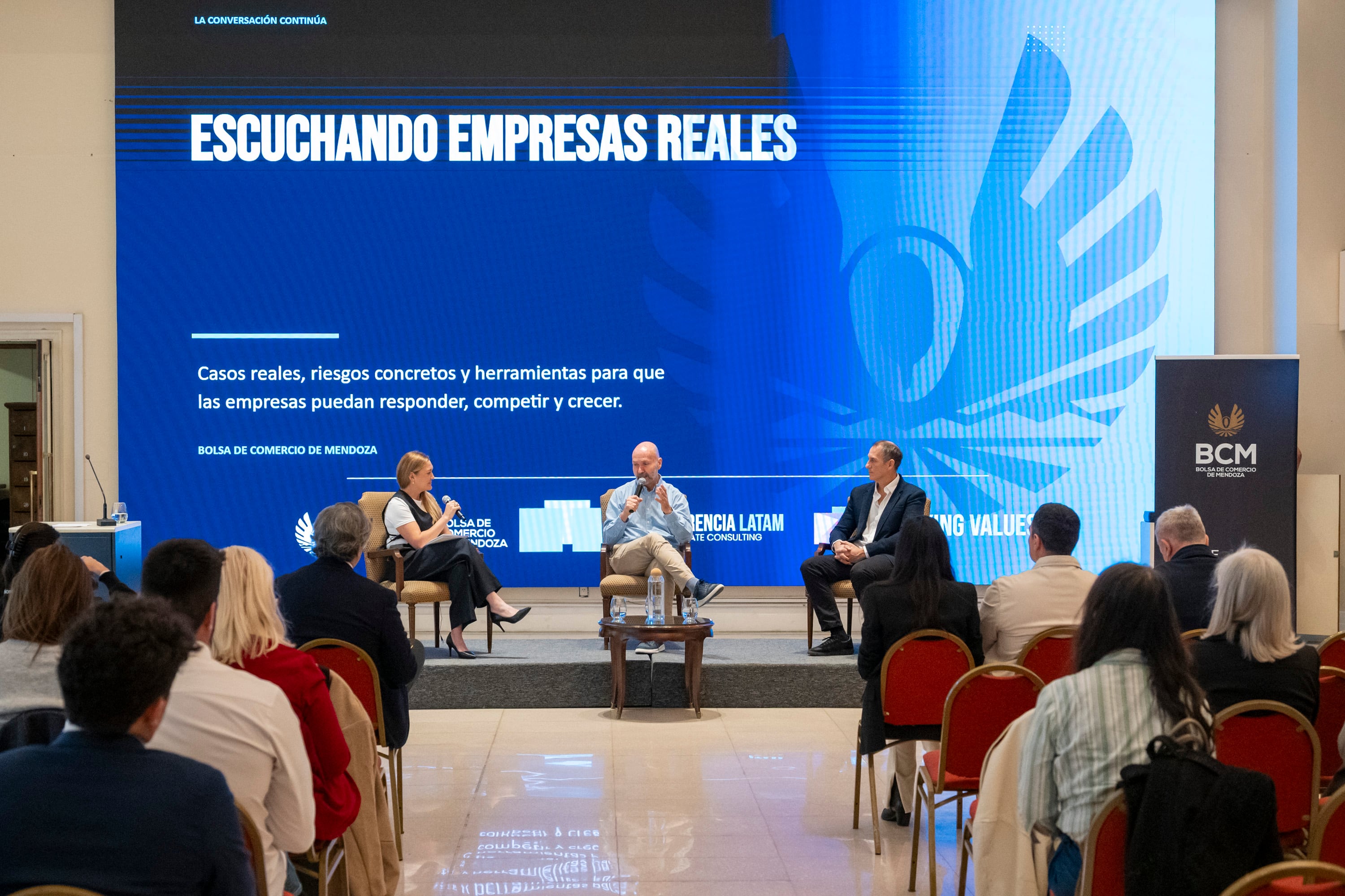 Un encuentro sobre desarrollo empresarial en la Bolsa de Comercio de Mendoza