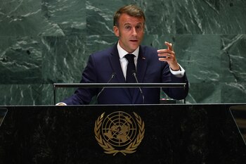 Macron insistió en que “la
